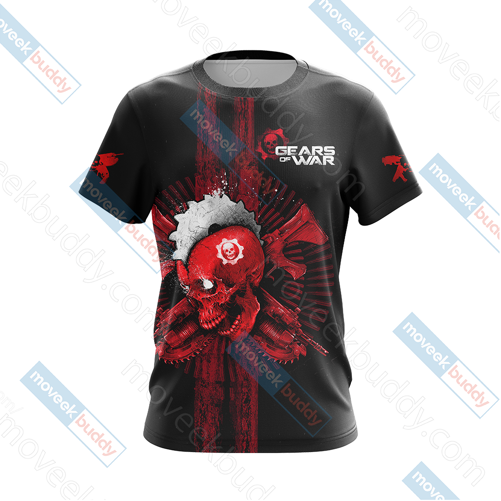 Gears Of War New Style Unisex 3D T-shirt   