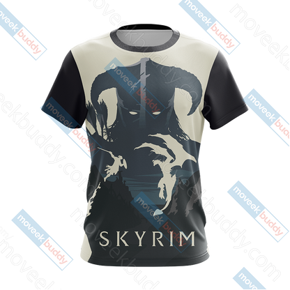 The Elder Scrolls: Skyrim Unisex 3D T-shirt   