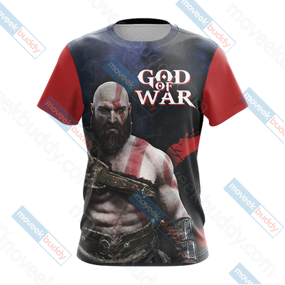 God Of War - Kratos New Collection Unisex 3D T-shirt   