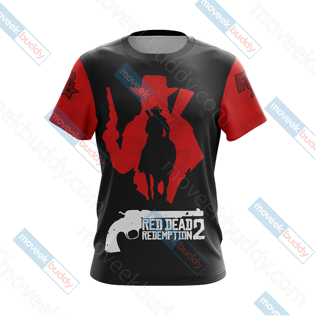 Red Dead Redemption 2 New Unisex 3D T-shirt   