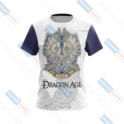 Dragon Age - House Cousland of Amaranthine Unisex 3D T-shirt   