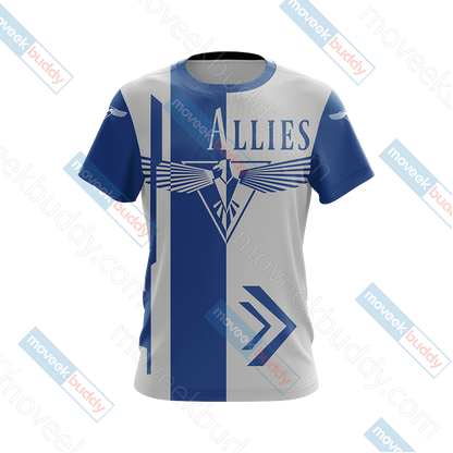 Command & Conquer - Allies Unisex 3D T-shirt   