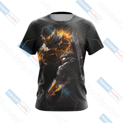 Halo Hunt The Truth Unisex 3D T-shirt   