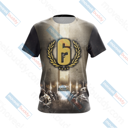 Tom Clancy's Rainbow Six Siege Unisex 3D T-shirt   