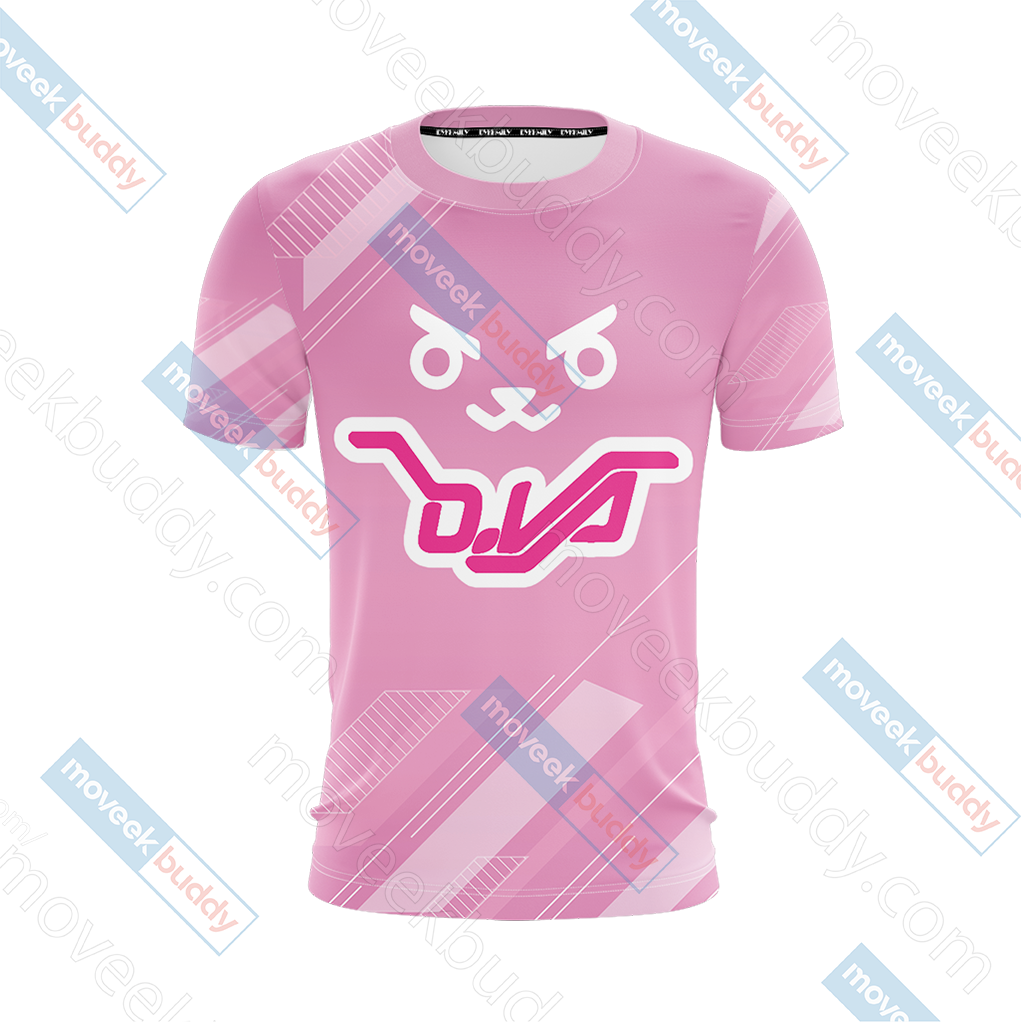 Overwatch D.Va Unisex 3D T-shirt   