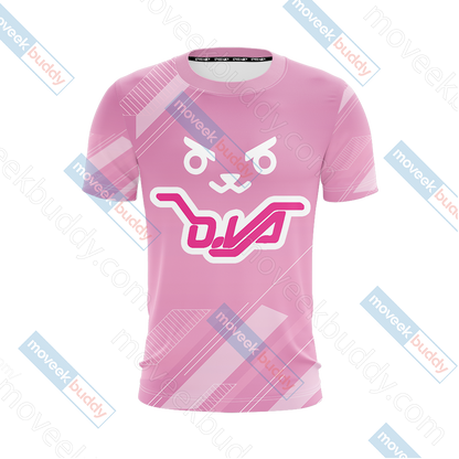 Overwatch D.Va Unisex 3D T-shirt   
