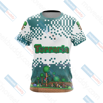 Terraria Unisex 3D T-shirt   