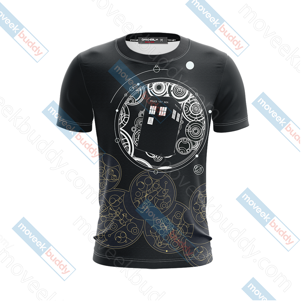Doctor Who Tardis New Unisex 3D T-shirt   