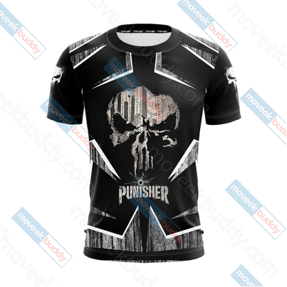 The Punisher New Unisex 3D T-shirt   
