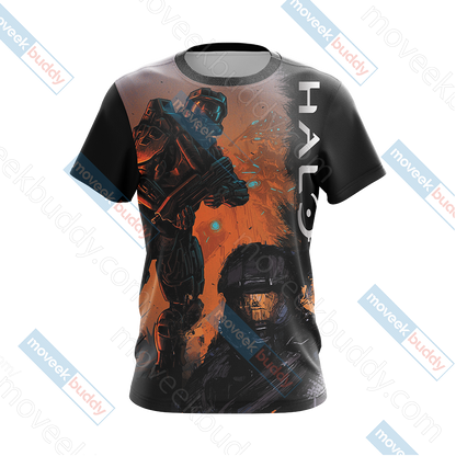 Halo New Unisex 3D T-shirt   