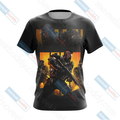 Call of Duty - Black Ops 4 New Look Unisex 3D T-shirt   