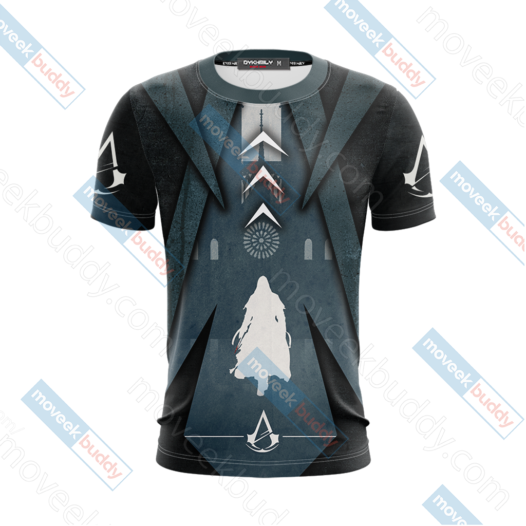 Assassin's Creed Unity Unisex 3D T-shirt   