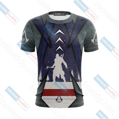 Assassin's Creed Remastered Unisex 3D T-shirt   