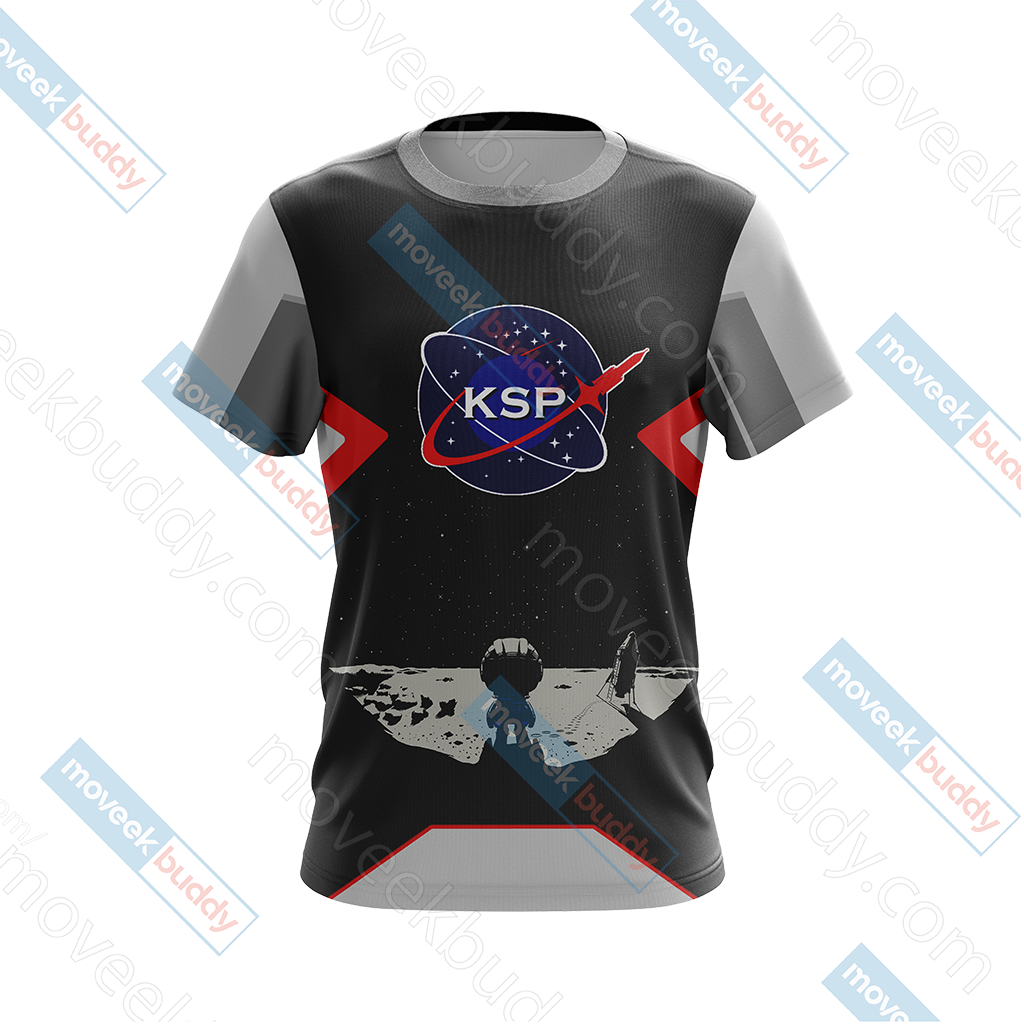 Kerbal Space Program Unisex 3D T-shirt   