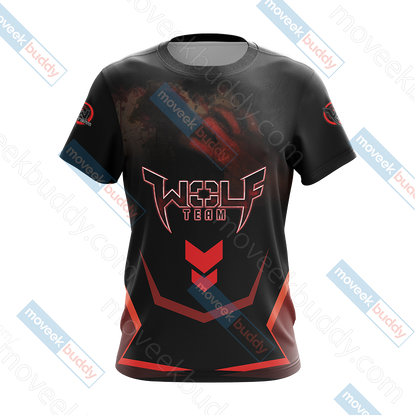 Wolfteam Unisex 3D T-shirt   