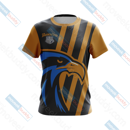 Ravenclaw Eagles Quidditch Team Harry Potter Unisex 3D T-shirt   