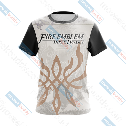 Fire Emblem 3 Houses - Till Death Unisex 3D T-shirt   