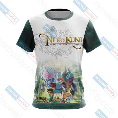 Ni no Kuni Unisex 3D T-shirt   