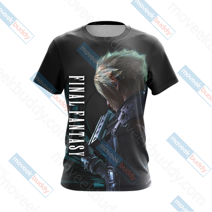 Final Fantasy 7 New Look Unisex 3D T-shirt   