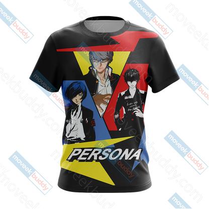 Persona Unisex 3D T-shirt   