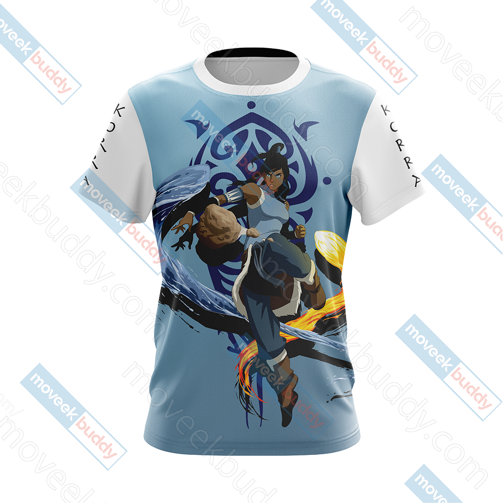 Legend Of Korra - Raava Symbol Unisex 3D T-shirt   