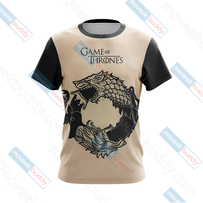 Game Of Thrones New Look Unisex 3D T-shirt   