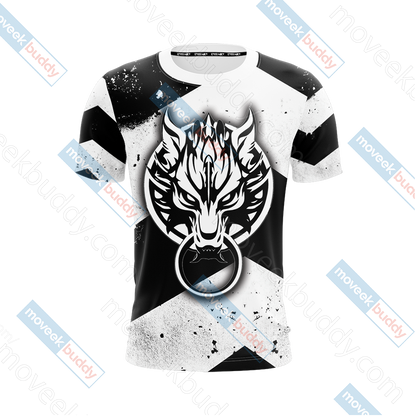 Final Fantasy 7 - Fenrir New Unisex 3D T-shirt   