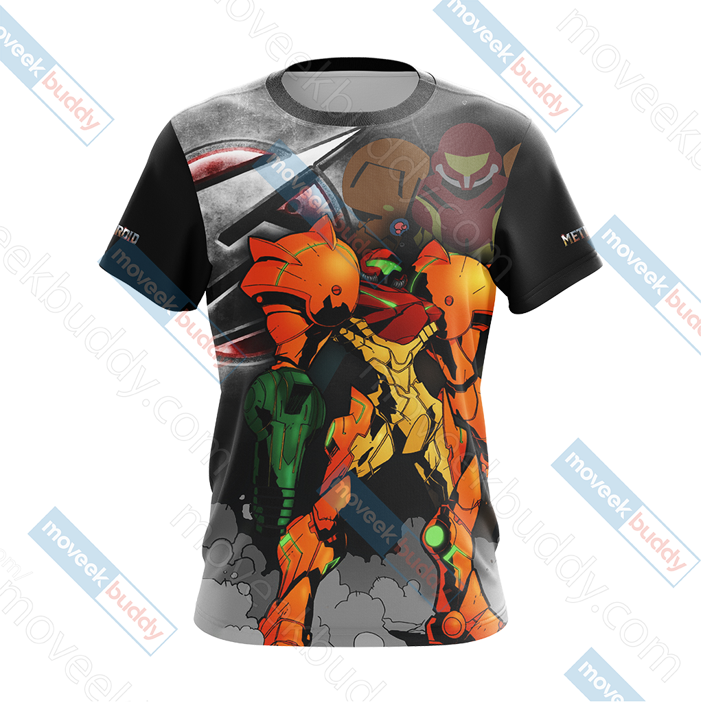 Metroid Samus New Look Unisex 3D T-shirt   