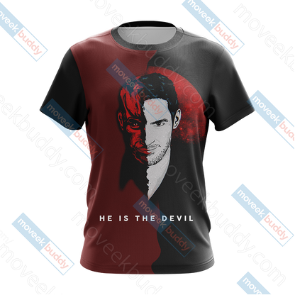 Lucifer New Lifestyle Unisex 3D T-shirt   