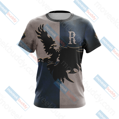 Ravenclaw Eagles Harry Potter New Look Unisex 3D T-shirt   