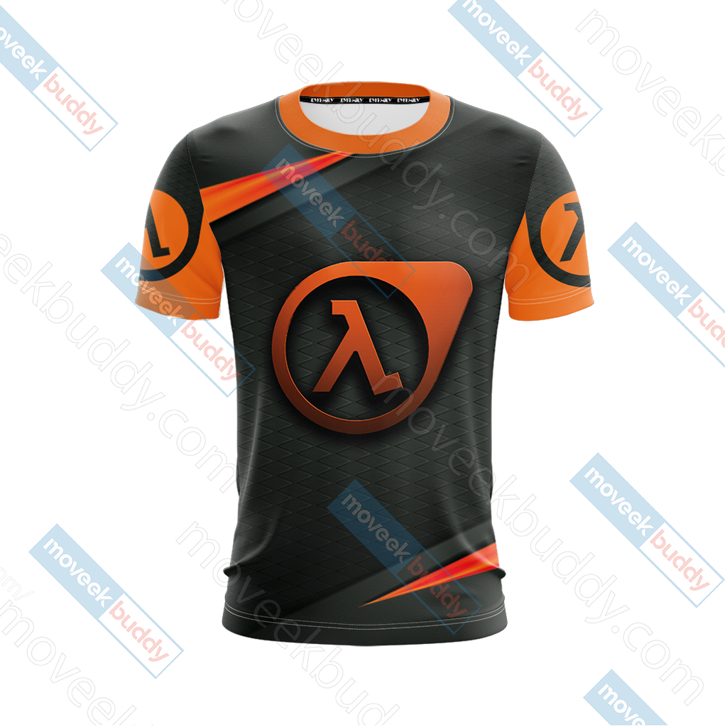 Half-Life New Unisex 3D T-shirt   