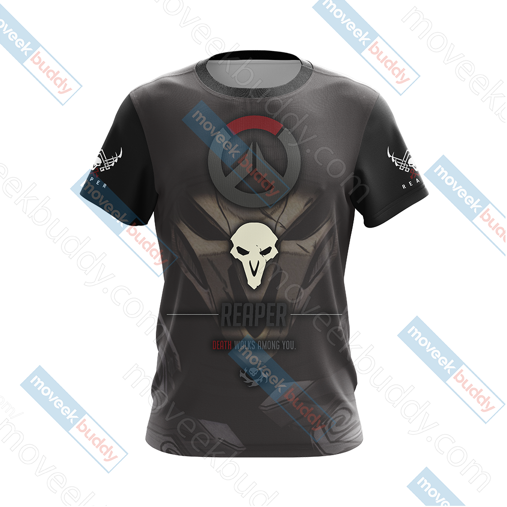 Overwatch - Reaper Unisex 3D T-shirt   