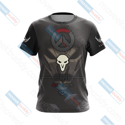 Overwatch - Reaper Unisex 3D T-shirt   
