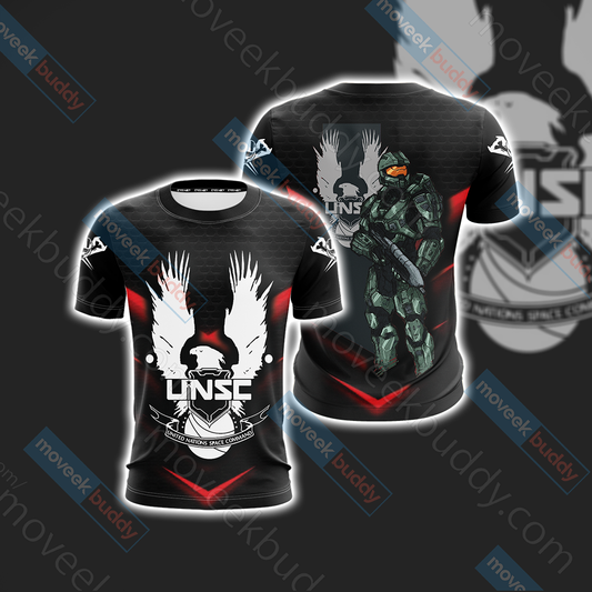 Halo - Master Chief Unisex 3D T-shirt   
