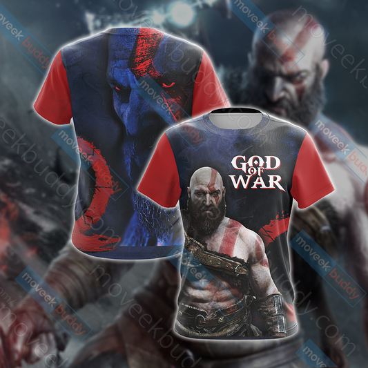 God Of War - Kratos New Collection Unisex 3D T-shirt   