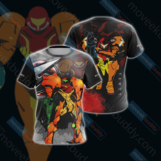Metroid Samus New Look Unisex 3D T-shirt   
