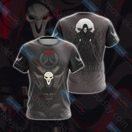 Overwatch - Reaper Unisex 3D T-shirt   