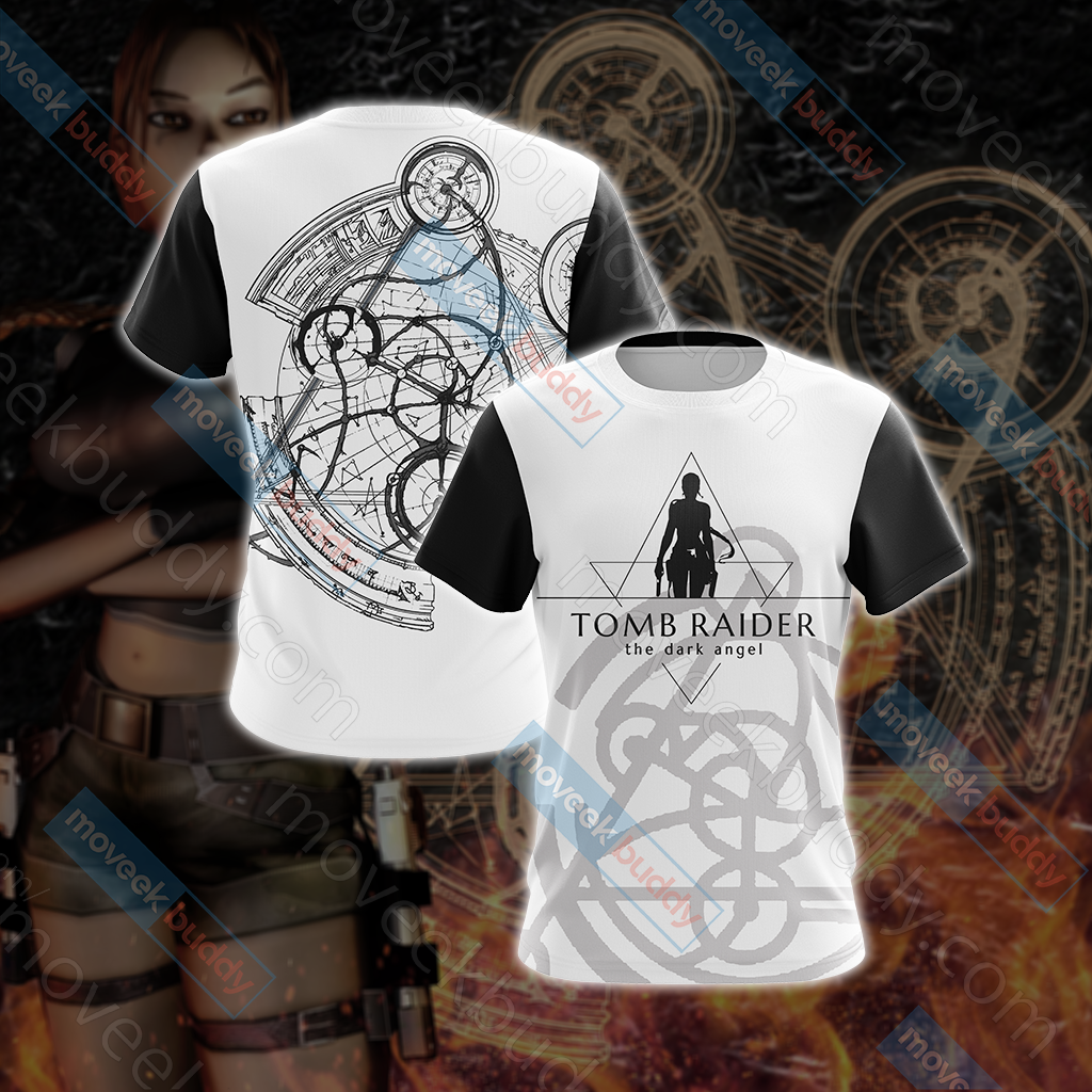 Tomb Raider Angel of Darkness - Strange Symbol Unisex 3D T-shirt   