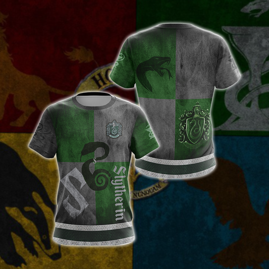 Cunning Like A Slytherin Harry Potter New Version 1 Unisex 3D T-shirt   