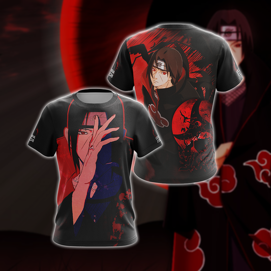 Naruto - Uchiha Itachi Unisex 3D T-shirt   