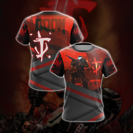 Doom New Version Unisex 3D T-shirt   