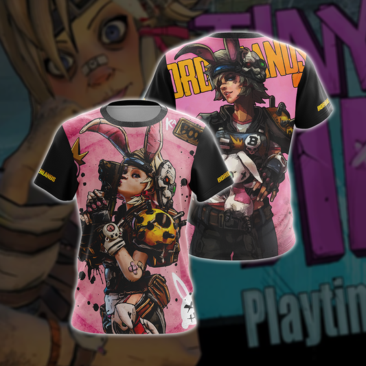 Borderlands 3 - Tina Boom Unisex 3D T-shirt   