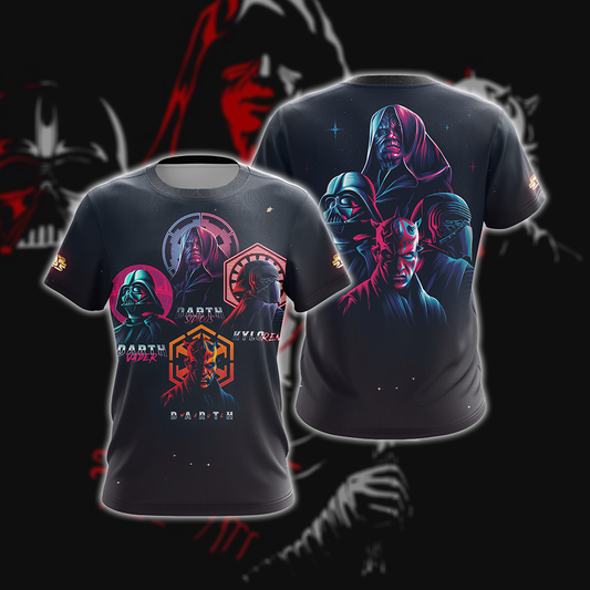 Star Wars - Villains Unisex 3D T-shirt   