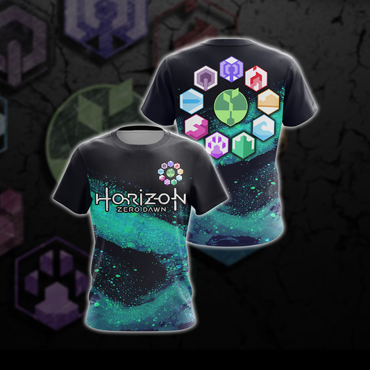 Horizon Zero Dawn - Gaia Unisex 3D T-shirt   