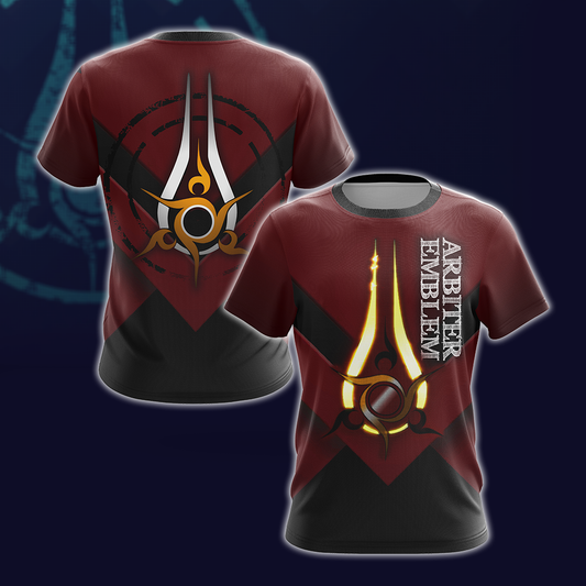 Halo 5 - Arbiter Emblem Unisex 3D T-shirt   