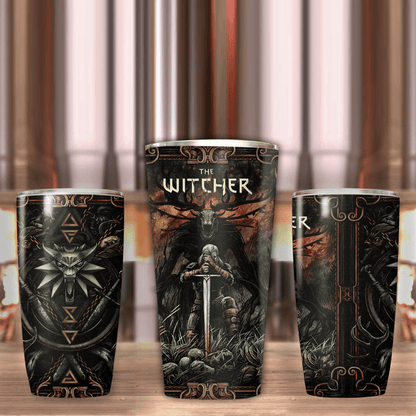The Witcher Video Game Insulated Stainless Steel Tumbler 20oz / 30oz   