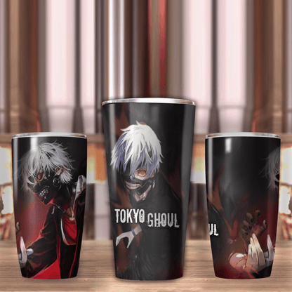 Tokyo Ghoul Anime Manga Insulated Stainless Steel Tumbler 20oz / 30oz   