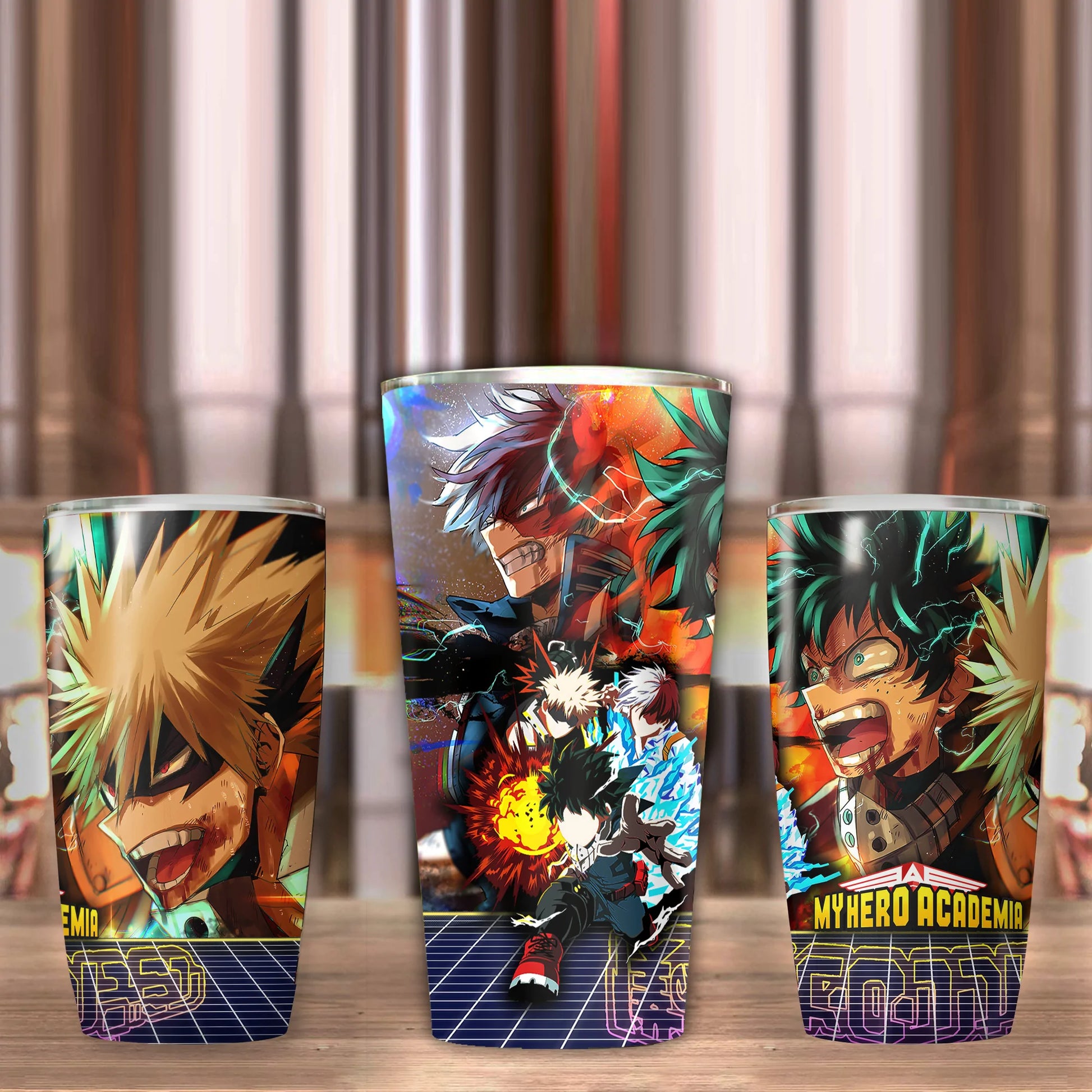My Hero Academia Anime Manga Insulated Stainless Steel Tumbler 20oz / 30oz   