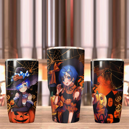Rem Re:Zero Halloween Tumbler   