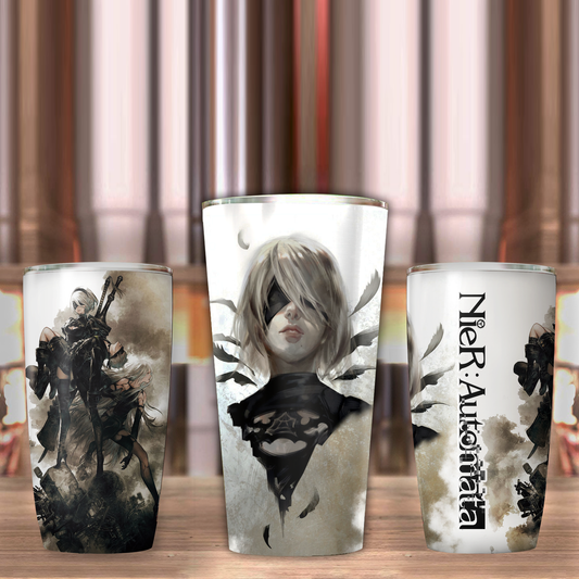 NieR: Automata Video Game Insulated Stainless Steel Tumbler 20oz / 30oz   